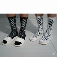 OFF WHITE Off-white patterned adult socks