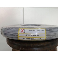 2 PAIR TELEPHONE CABLE XPRO 0.63 MM ( CCA ) 250 M