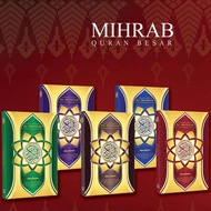 [READY STOCK] SAIZ A3 AL QURAN MIHRAB DENGAN TAJWID DAN TERJEMAHAN BAHASA MELAYU (LULUS KDN) dan STA