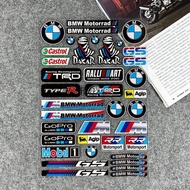 Suitable for BMW motorcycle reflective stickers BMW Logo helmet decal G310GS/S1000RR/1200GS NKJN