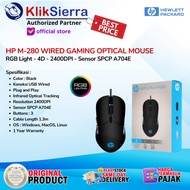 Gaming Mouse hp M280 - 2400DPI RGB 6 Button