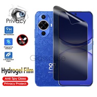 3Pcs Privacy Screen Soft Hydrogel Film For Huawei Nova 12 s 12 se 12 i 12s 12se 12i Nova12s Nova12i Nova12se 2024 Full Coverage Front Anti-spy Film Phone Protective Anti-Peep Film