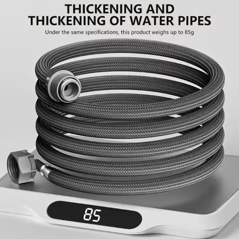Washing Machine Inlet Hose Flexible Dishwasher Inlet Hose Extension Corrugated Washer Hose Adapter B