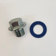 Land Cruiser 4500LC80LC100 Engine Oil Pan Oil Drain Plug 1FZ Oil Pan Oil Drain Screw