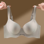 34-42bcd Large Size Soft Seamless Push-Up Bra Deep V Comfortable Frameless Sexy Underwear Women