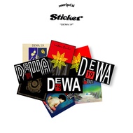 Dewa 19 Edition Sticker Ari Lasso/ Ahmad Dhani/ Triad/ Republic of Love Management/ Al El Dul/ Ahmad