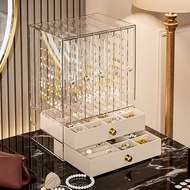 Transparent Transparent Earring Storage Box Clear Jewelry Necklace Box Earring Jewelry Anti-dust Dis