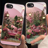 Elegant Casing for vivo y81,y85,y91,y93,y97,y95,x20,x23,x50,x70,x80,x90/pro,x100 tempered glass case