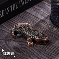 Inflatable Lighter Embossed Funny Crocodile Shape Lighter Green Flame Circulation Inflatable Strange