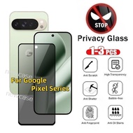 1-3Pcs Privacy Anti Spy Full Screen Protector Tempered Glass For Google Pixel 10 9 8 Pro XL A 5G 202