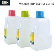 LAVA Water Tumbler 3L Big Water Drinking Bottle Large Capacity Plastic Bottle