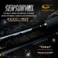 ORI NEW G-TECH fishing rod SENSOR MAX 581S 631S 581C 631C Spinning / Baitcasting Joran Pancing PACKI
