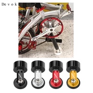 [Devoko] Folding Bike Seatpost Easy Wheel EZ Wheel Roller Travel Parking Easywheel