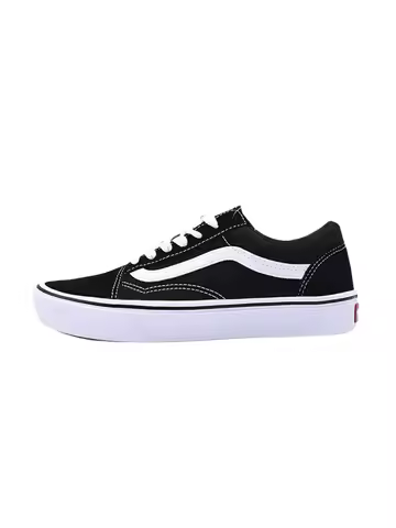 Vans ComfyCush Old Skool Canvas Comfort Classic Lightweight Low-Top Skate Shoes Unisex Black VN0A3WM
