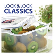 Lock&amp;Lock Classic Food Container Rectangular 3P Speical Set (BPA Free) locknlock