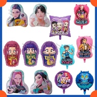 Demon Hunters themed balloons Demon Hunters themed birthday party decorations