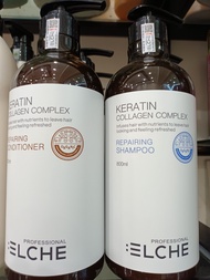 CẶP DẦU GỘI XẢ DƯỠNG SINH CAO CẤP ELCHE 800ML X2