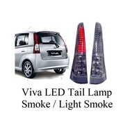 Perodua viva led tail lamp perdoua viva tail lamp led albino viva led tail lamp smoke 1 set 2 pc