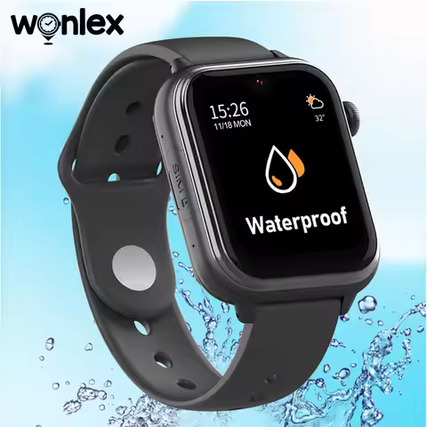 Wonlex KT37 GPS Smart Watch Kids AI Voice Assistant APP Monitor WiFi Location Tracker 4G Video Call 
