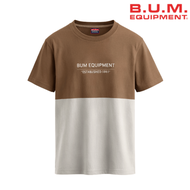 B.U.M Equipment Men’s Dual Tone Regular Fit Tee-8888-42003