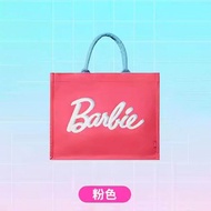 Túi Tote Miniso Barbie Sunlight Series Túi Xách Thời Trang Cho Nữ Túi Xách Vải Vuông Đơn Giản Túi Xá