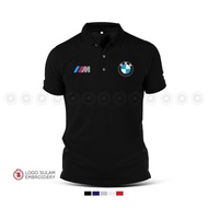 2025เสื้อโปโล Sulam BMW M Sport Sulam M3 M4 M5 X3 X5 X6 M Performance Motorrad Racing Baju Motorspor
