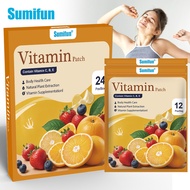 Sumifun Multivitamin Patch Series Fruit Vegetable Health Patch B12 Vitamin E Health Patch Cross-Bord