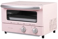 IRIS Ohyama Ricopa Mini Oven, EOT-R021,1000W Multifunctional Household Mini Baking Oven, Pink