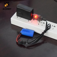 [KOZEEY] 7.4V USB Charging Cable 4-Pin LI Po Battery Short Circuit Protection with Indicator Light B