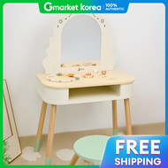 Classic World Dreaming Princess Vanity Childrens Solid Wood Toddler 6-Year-Old Girl Baby Toy