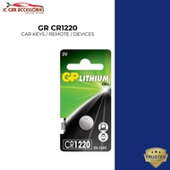 CR1220 GP Genuine Lithium battery Coin Cell 3V GP Lithium Coins Cells CR1220