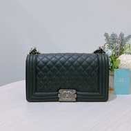 TK1789 CHANEL 香奈兒中號翻蓋式鍊帶包包BOY MEDIUM 25CM HANDBAGS