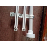 Custom size fringe curtain pole