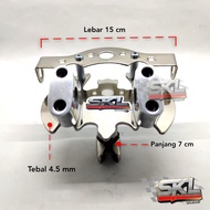 Adaptor Dudukan Stang Motor Matic Bebek Yamaha Mio S Z M3 All New Soul GT Fino Jupiter Z Mx Xeon Gea