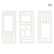 NEX Creative Dots Array Planner Templates Set Of 3 Efficient Notebooks For Dots Journaling Daily Org