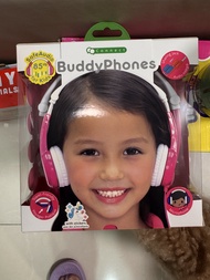 BuddyPhones 兒童安全耳機 粉紅色