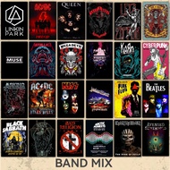 A4 Aesthetic Band Vintage Wall Poster | A4 Wall Decoration | Custom Wall Decorations