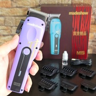 Madeshow รุ่น M15 ปัตตาเลี่ยนตัดผม ไร้สาย แบบตัดขึ้นทรง ความแรง 6800RPM ใช้งานต่อเนื่อง 210 นาที