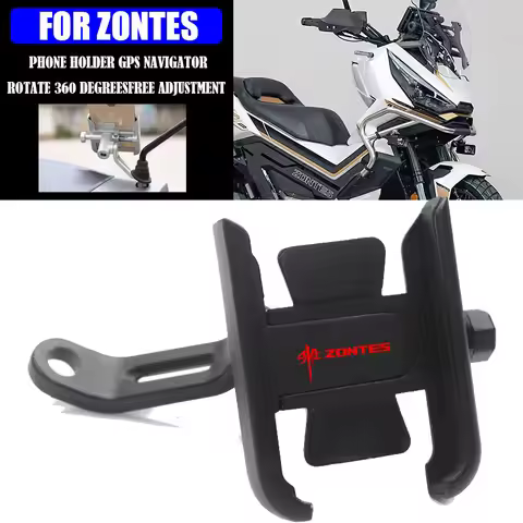 Zontes Motorcycle Handlebar Mobile Phone Stand Holder GPS Bracket For ZONTES 368G 703F 703RR G1 125 