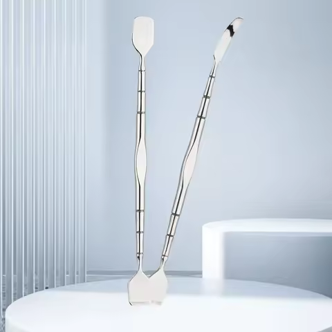Stainless Steel Blackhead Remover Tool Nose Blackhead Scraper Double-Head Black Head Remover Sticks 