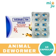 Ivicide Ivermectin (10 Capsules) for Dogs and Chickens