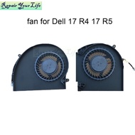 aDC5V Notebook CPU GPU Cooling Fan For Dell For Alienware 17R4 17R5 P31E ALW17C 0K2PKV 04RFW1 MG7509