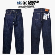 日本優惠預訂 SAMURAI COMBINES SYNTHETIC NATURAL INDIGO DYE 18OZ. S500AX "AI PLUS"JEAN 手工染色靛藍 赤耳牛仔褲