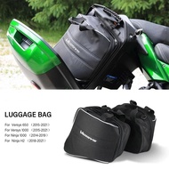 For Kawasaki Versys 1000 650 Ninja 1000 H2 SX For KQR 28L Hard Saddlebag Liner Set Saddle Bags Trave