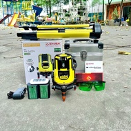 {Chính Hãng} Máy bắn cốtCân Bằng Laze 5 Tia xanh Bóng Led Siêu Sáng AKUZA S600 Hỗ trợ ngoài trời phi