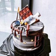 【客製化蛋糕】酒鬼系列蛋糕-絕對伏特加