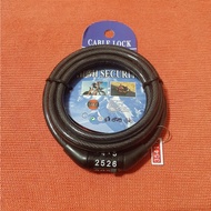 4-NUMBER ANTI-THEFT WIRE LOCK