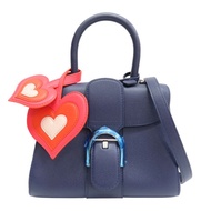 深紫色 牛皮 Brillant Mini 兩用包【Delvaux德爾沃】 aa0406aau028jpa