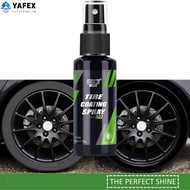  Tire Wet Spray Delay Oxidation and Fading Auto Care Fit for Car Wheel 50ML