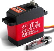 Waterproof servo DS3218PRO 20KG Metal Gear Digital Servo for 1/8 1/10 1/12 RC Cars (180 Degree)